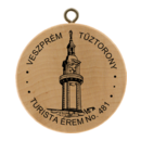 Kép száma 1, Turista érem, No.481 - VESZPRÉM - TŰZTORONY